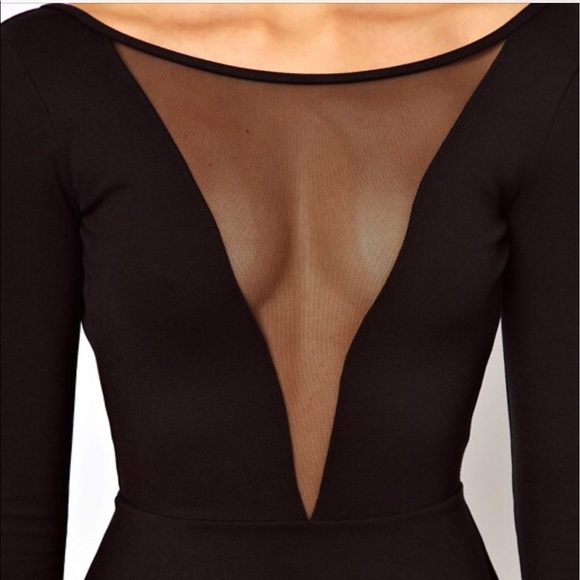 🆕 Mesh Front Open Back Dress - Picture 4 of 7